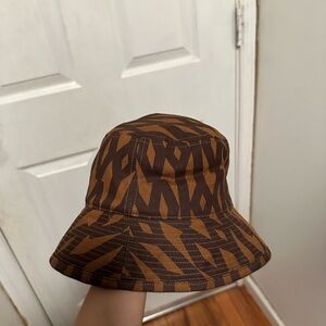 IVY PARK Brown Patterned Hat